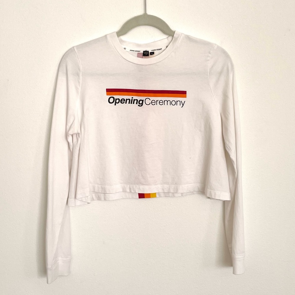 Opening Ceremony Women’s Cropped L/S Tee
